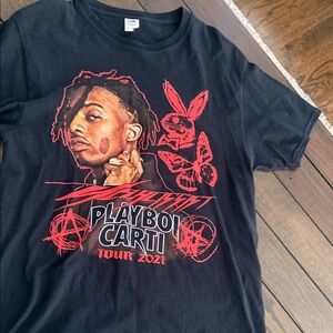 Black Playboi Carti Tour 2021 Graphic Tee